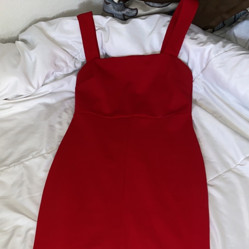 Red Pencil skirt